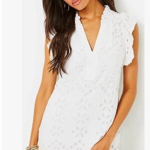 Lily Pulitzer Klaudie Eyelet Midi Dress
